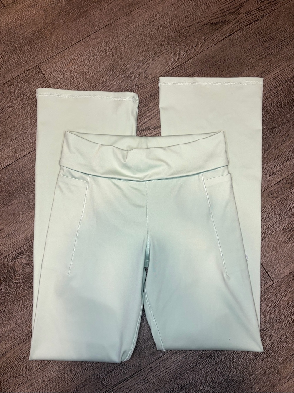 abercrombie kids size 13/14 mint athletic yoga pants